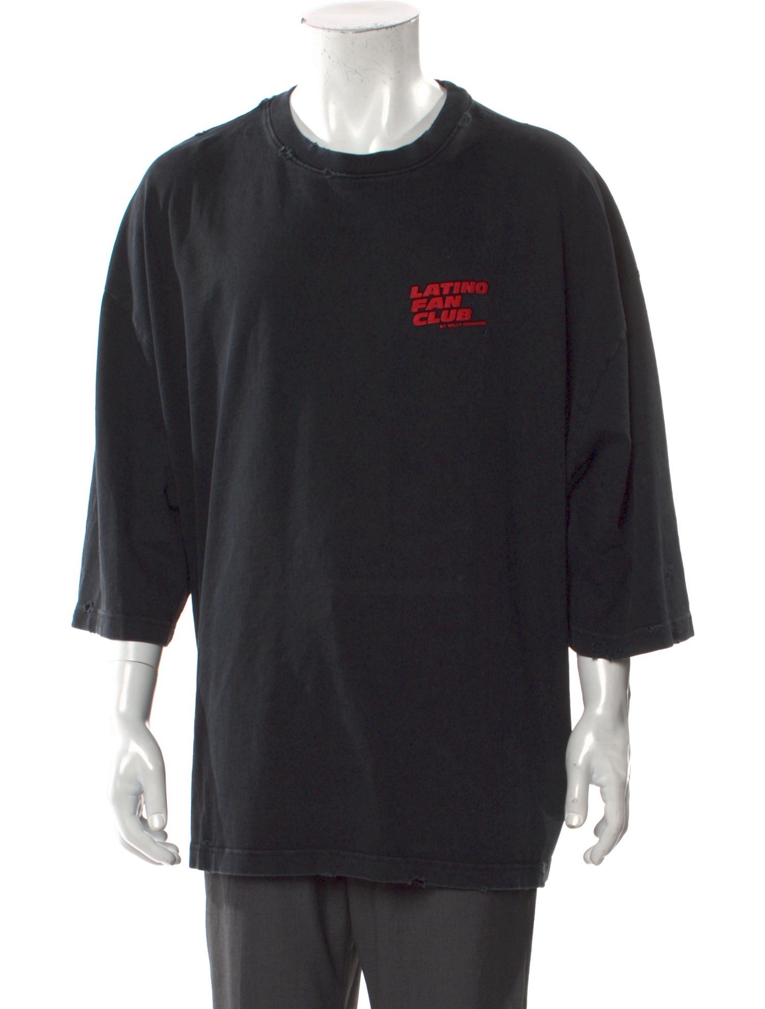 Willy Chavarria Graphic Print Crew Neck T-Shirt