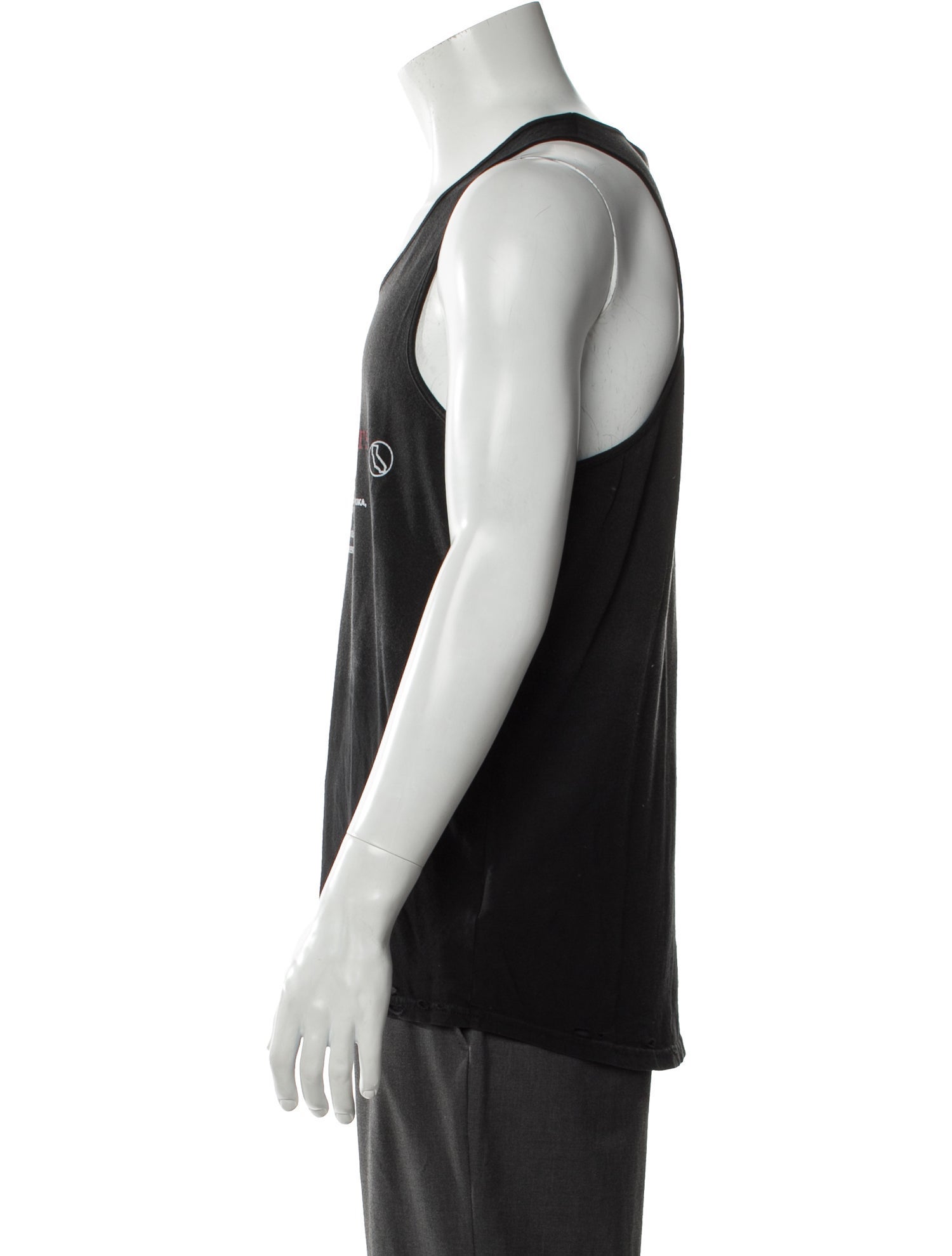 Willy Chavarria Graphic Print Scoop Neck T-Shirt