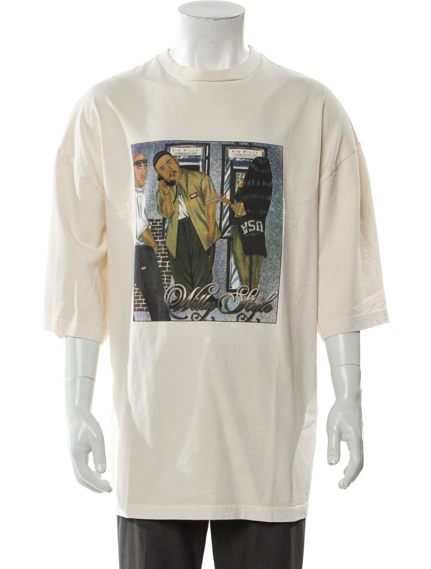 Willy Chavarria Graphic Print Crew Neck T-Shirt