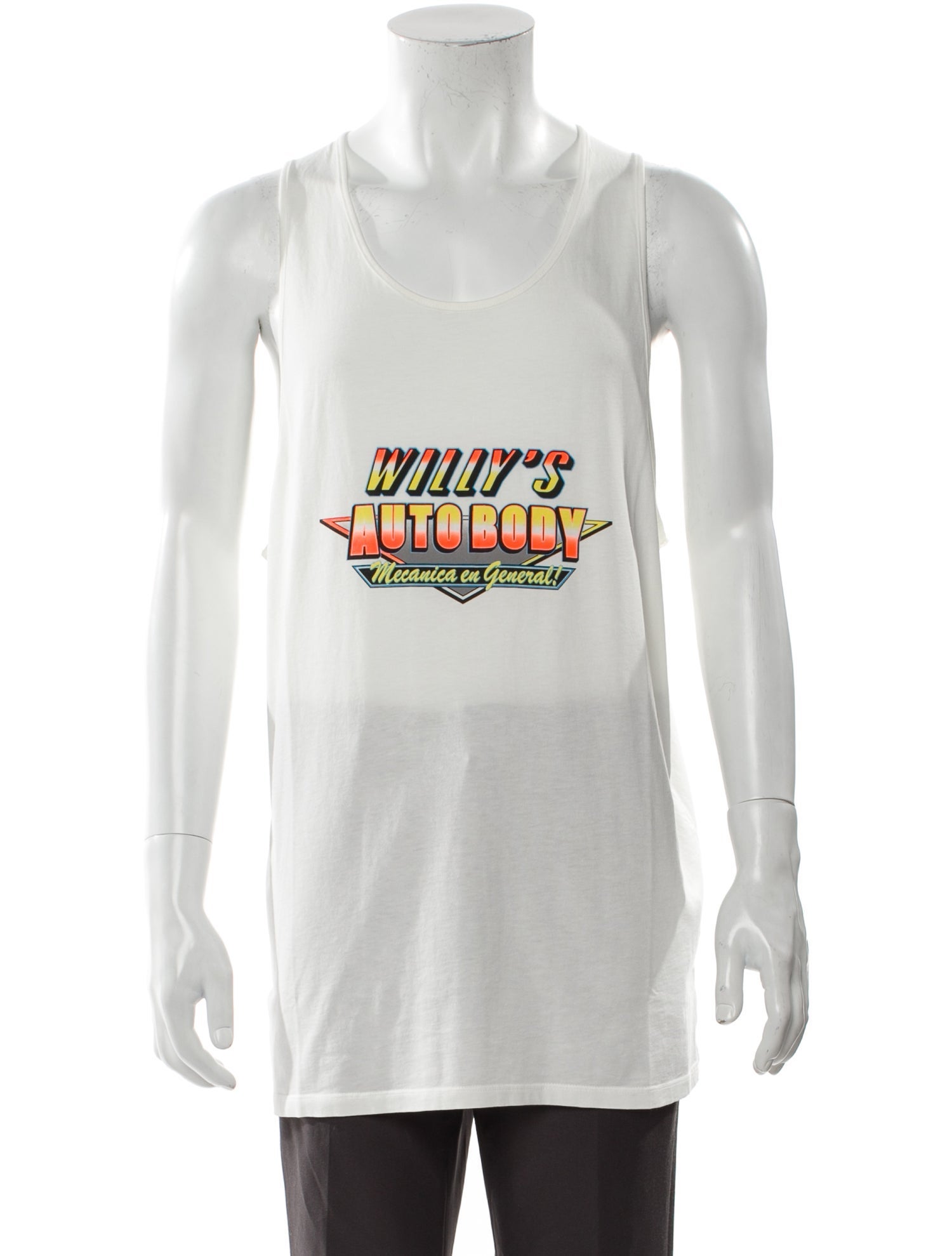 Willy Chavarria Graphic Print Scoop Neck T-Shirt w/ Tags