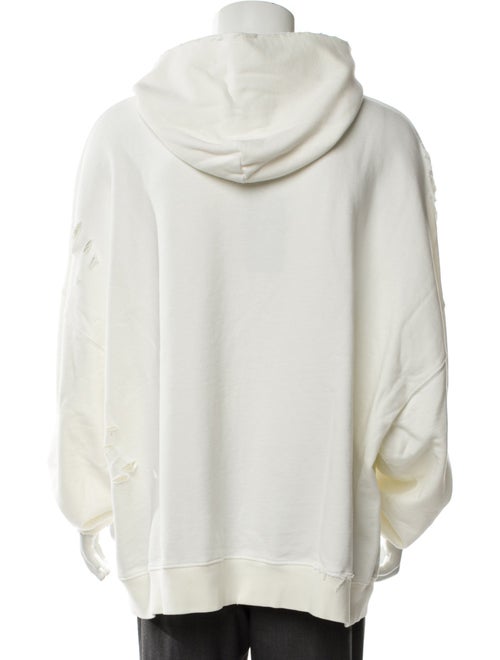 Willy Chavarria Graphic Print Crew Neck Hoodie