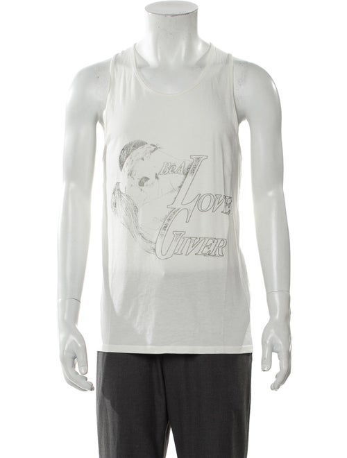 Willy Chavarria Graphic Print Scoop Neck T-Shirt
