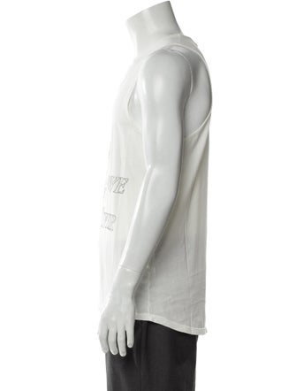 Willy Chavarria Graphic Print Scoop Neck T-Shirt