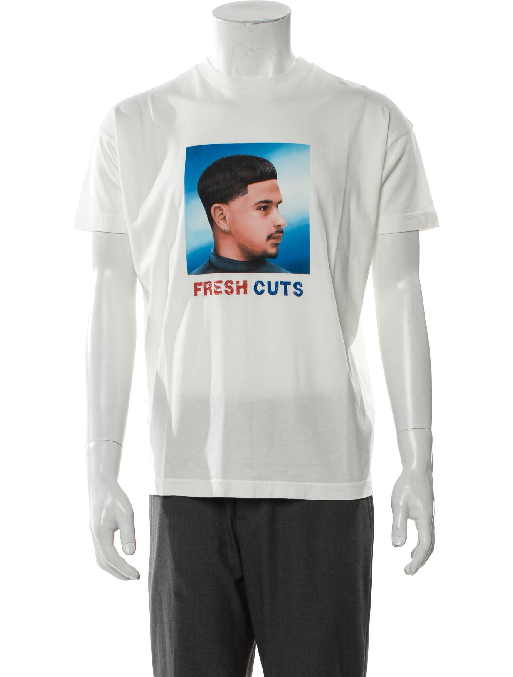 Willy Chavarria Graphic Print Crew Neck T-Shirt