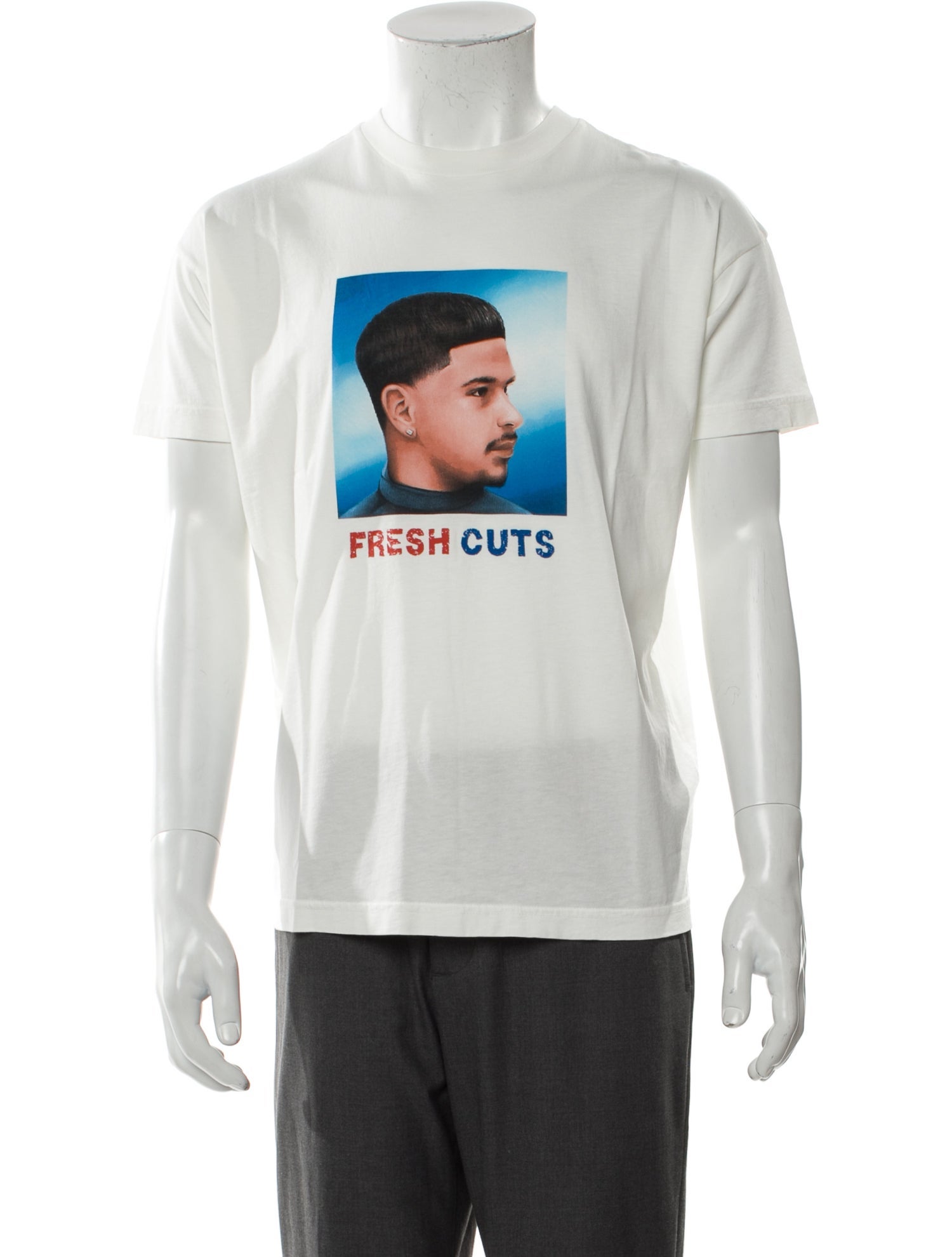 Willy Chavarria Graphic Print Crew Neck T-Shirt