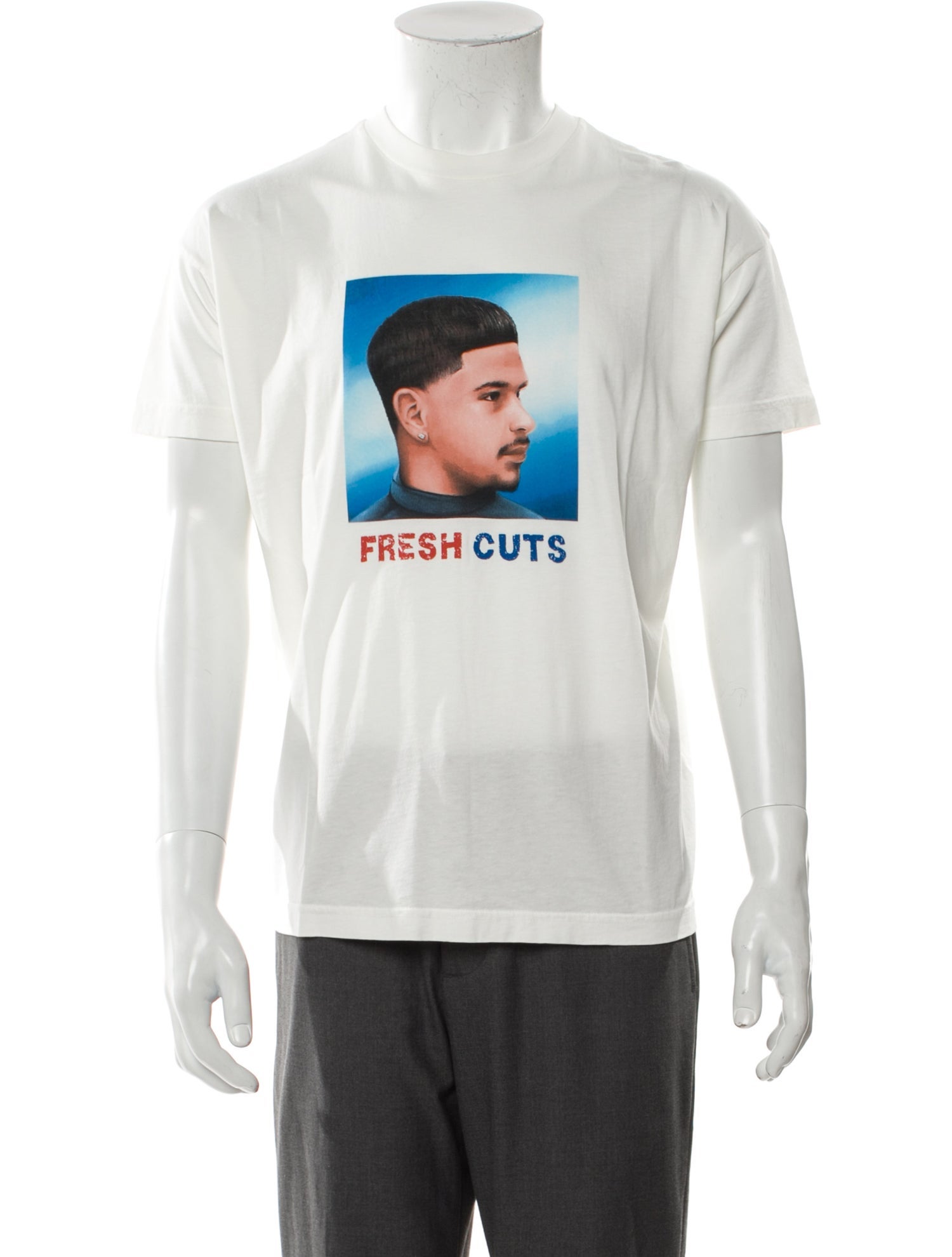 Willy Chavarria Graphic Print Crew Neck T-Shirt w/ Tags