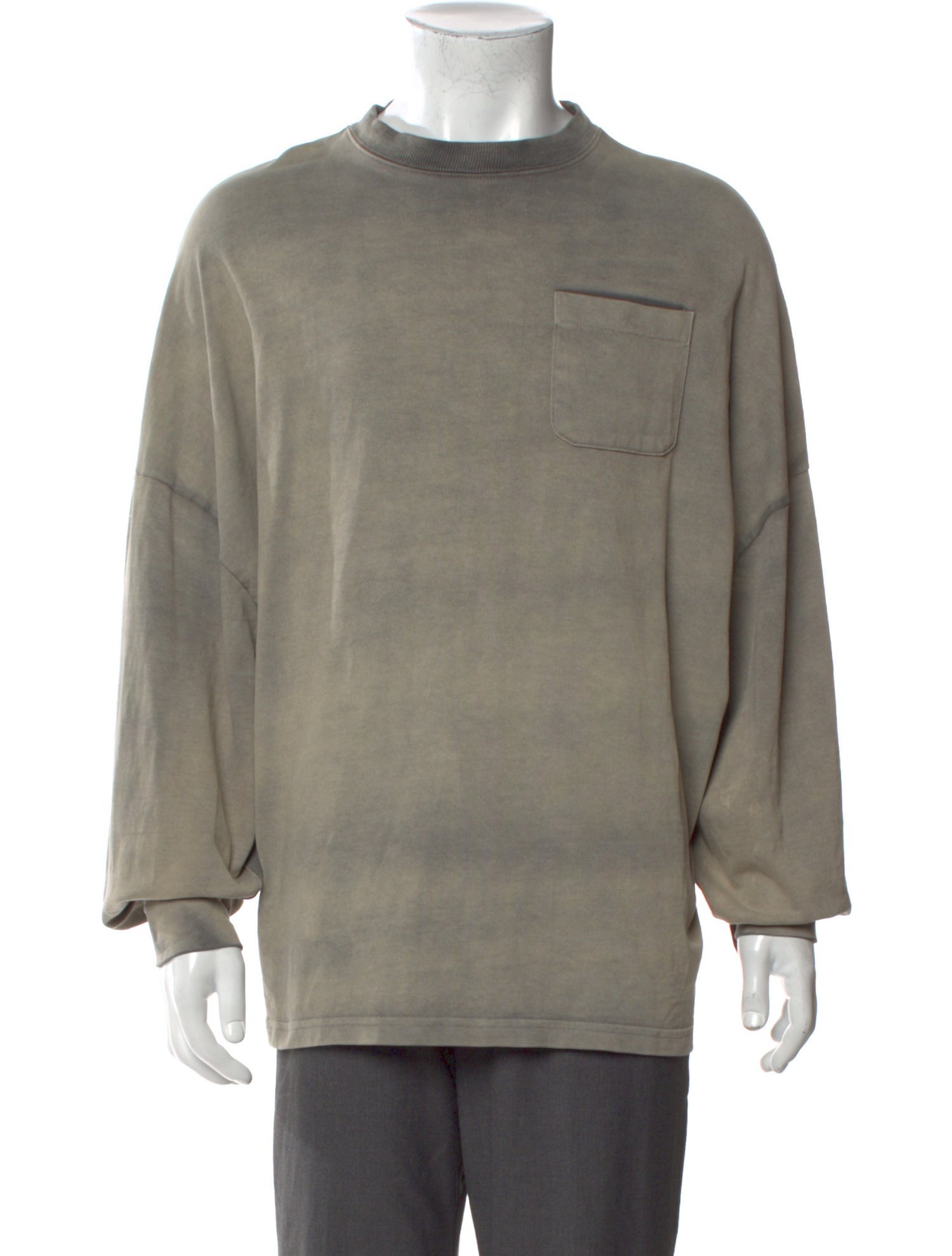 Willy Chavarria Crew Neck Long Sleeve Pullover