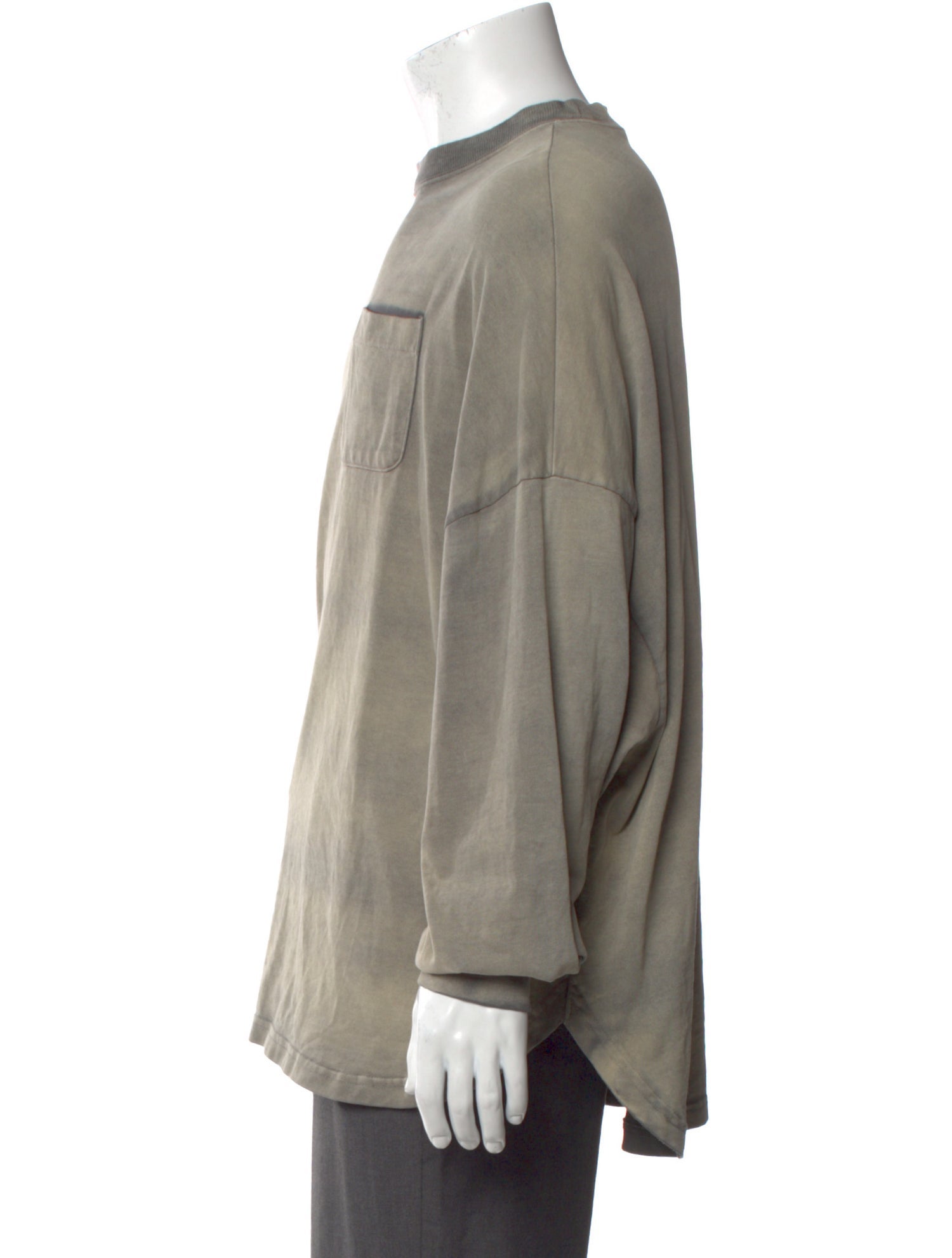 Willy Chavarria Crew Neck Long Sleeve Pullover