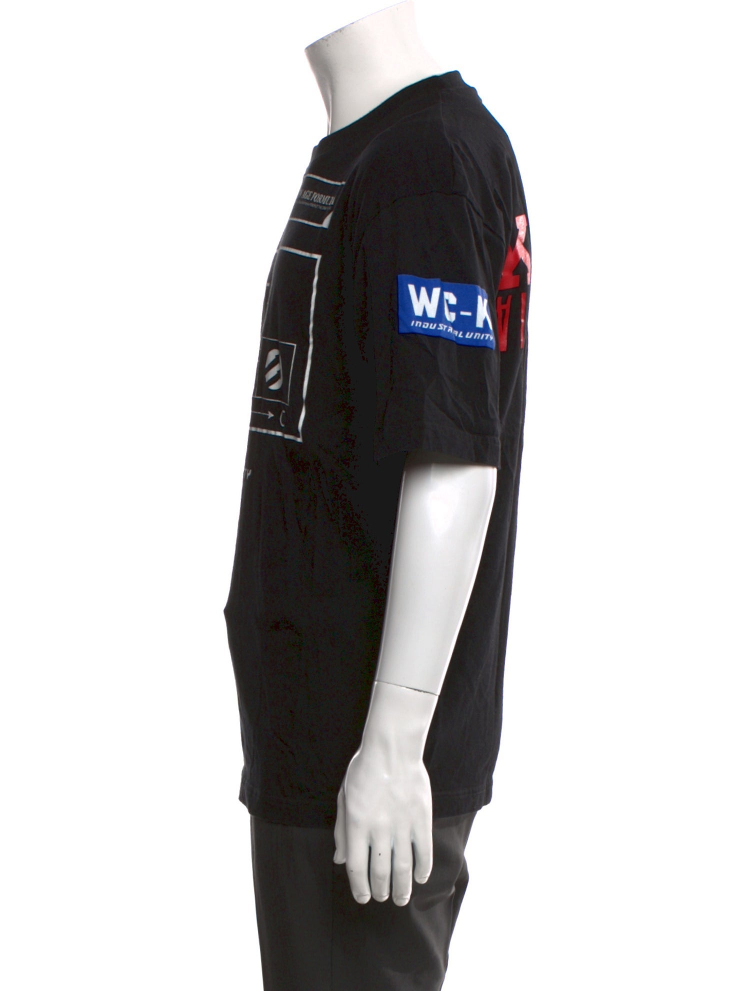 Willy Chavarria Graphic Print Crew Neck T-Shirt