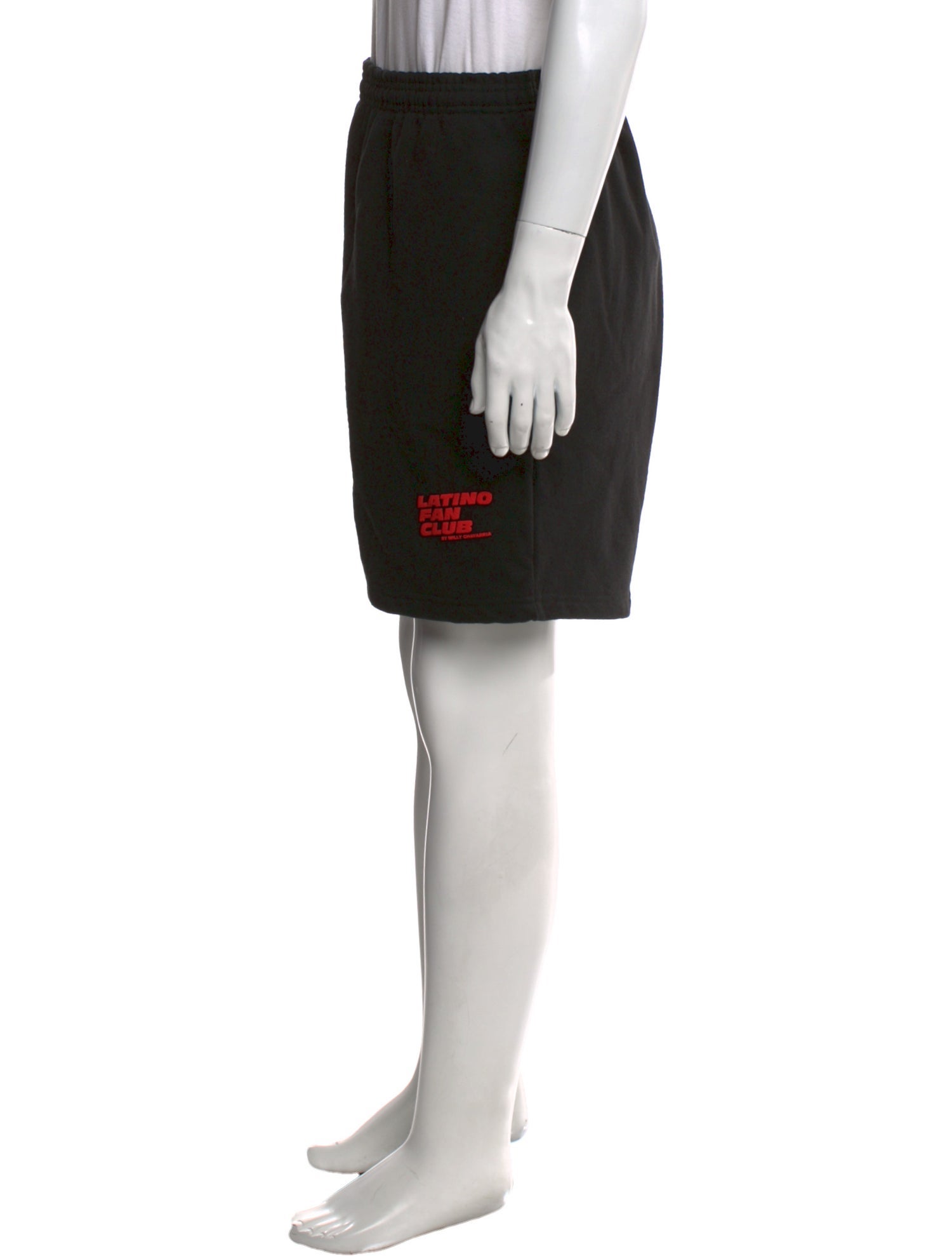 Willy Chavarria Graphic Print Athletic Shorts