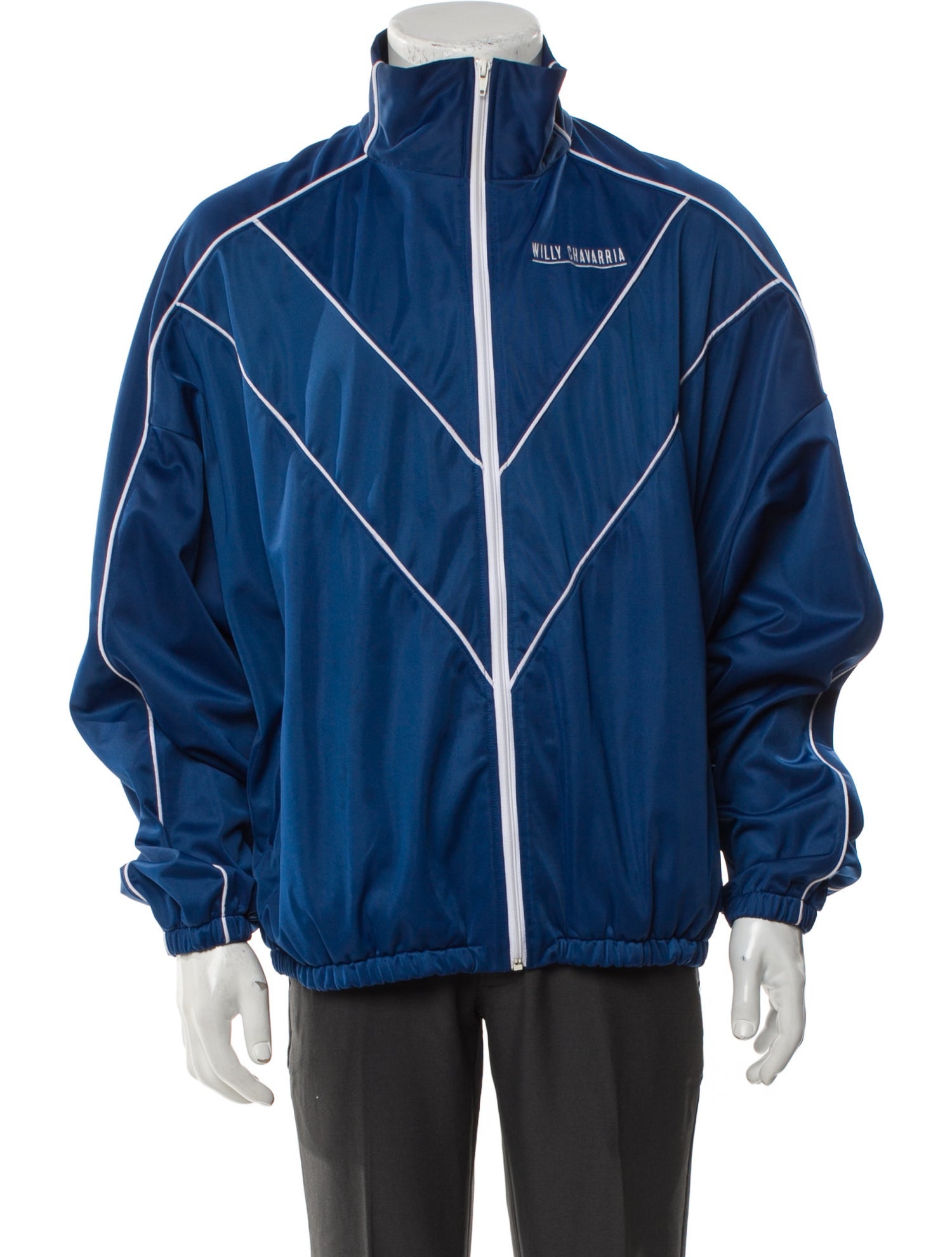 Willy Chavarria Striped Jacket