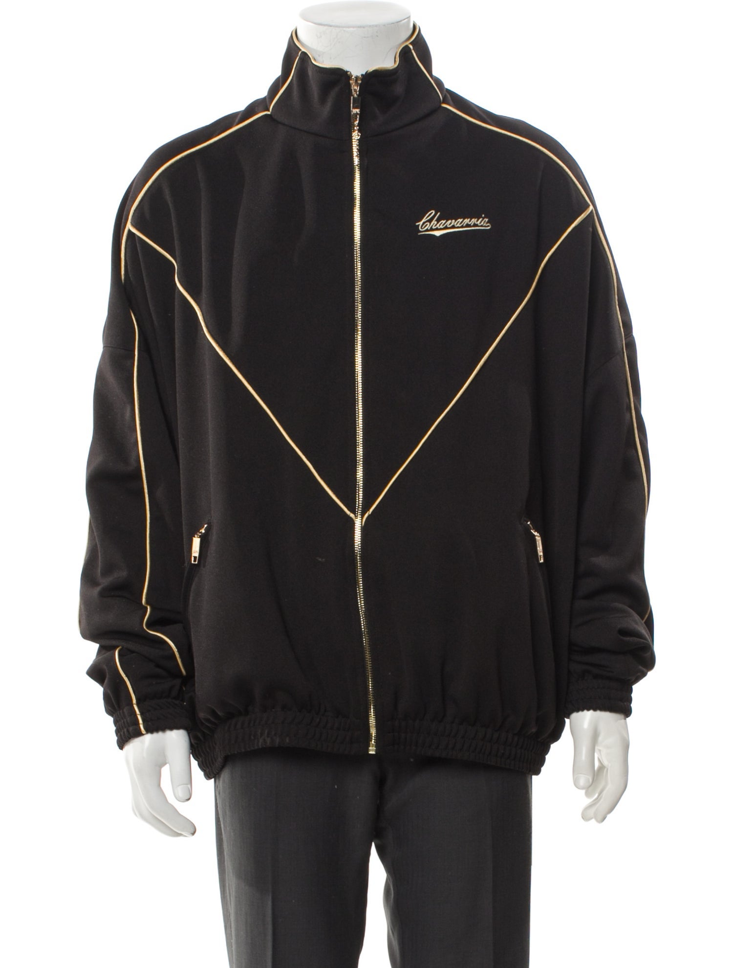 Willy Chavarria Striped Jacket