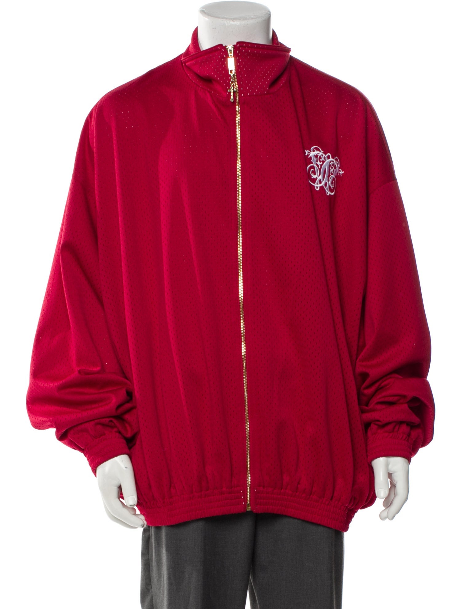 Willy Chavarria Graphic Print Windbreaker w/ Tags