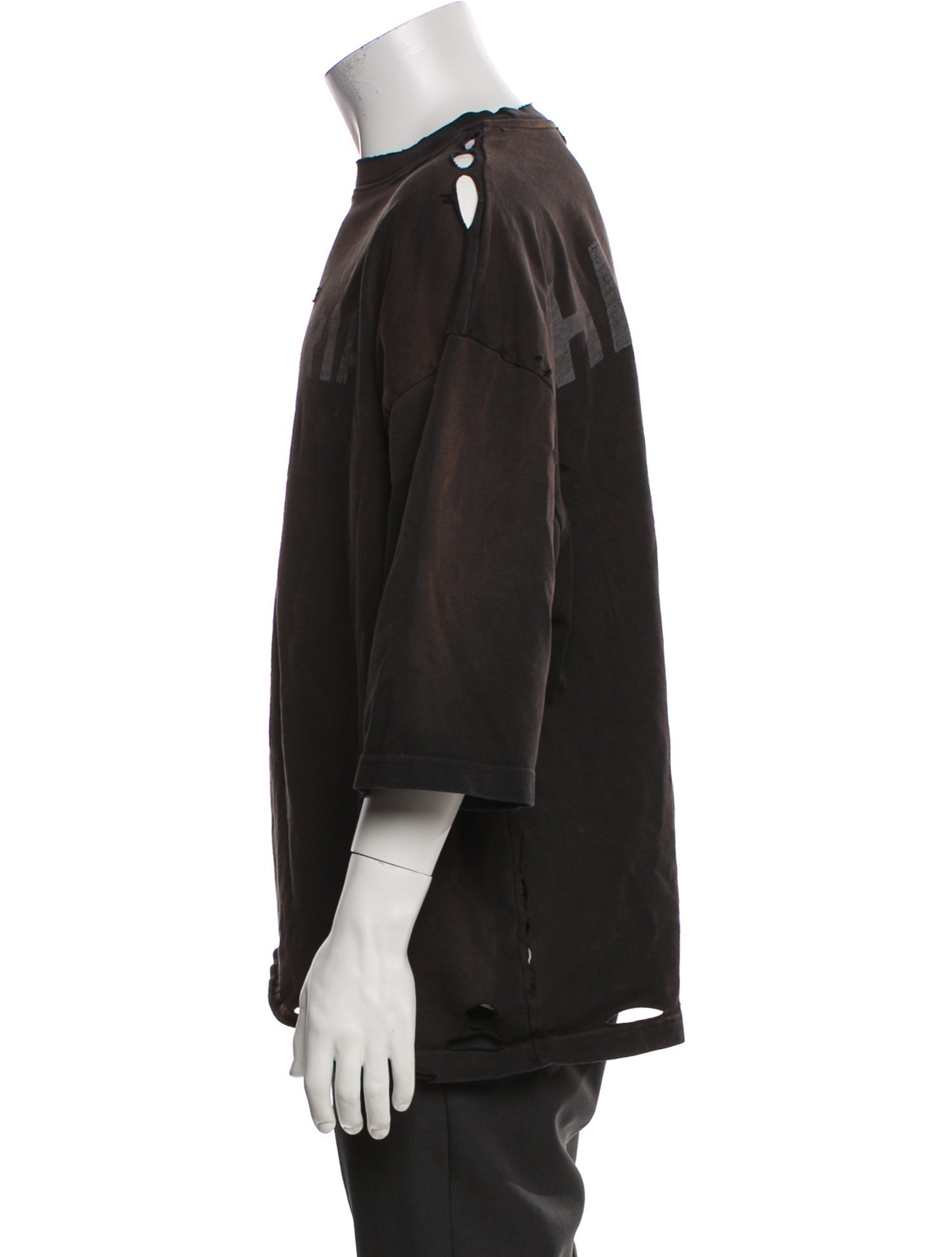 Willy Chavarria Graphic Print Crew Neck T-Shirt