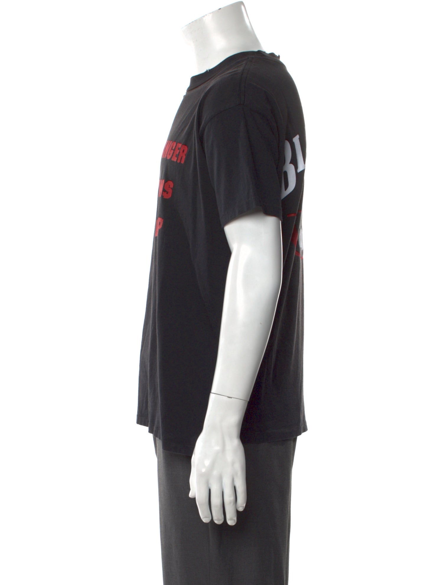 Willy Chavarria Graphic Print Crew Neck T-Shirt