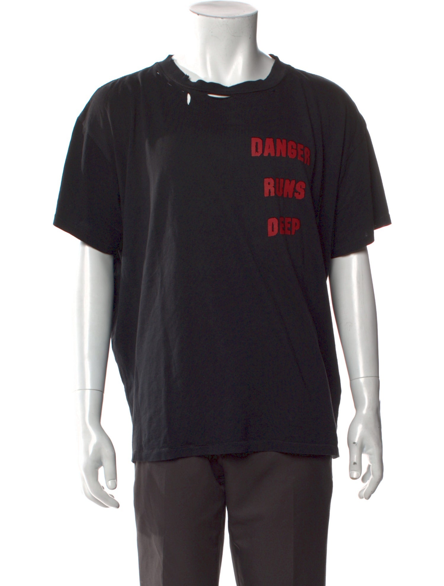 Willy Chavarria Graphic Print Crew Neck T-Shirt