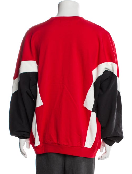 Willy Chavarria Graphic Print Crew Neck Pullover