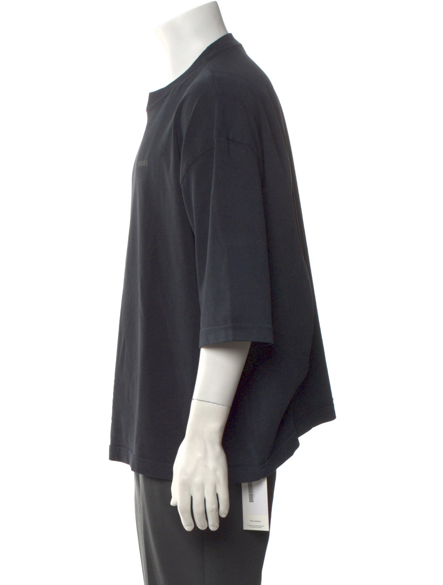 Willy Chavarria Crew Neck Three-Quarter Sleeve T-Shirt