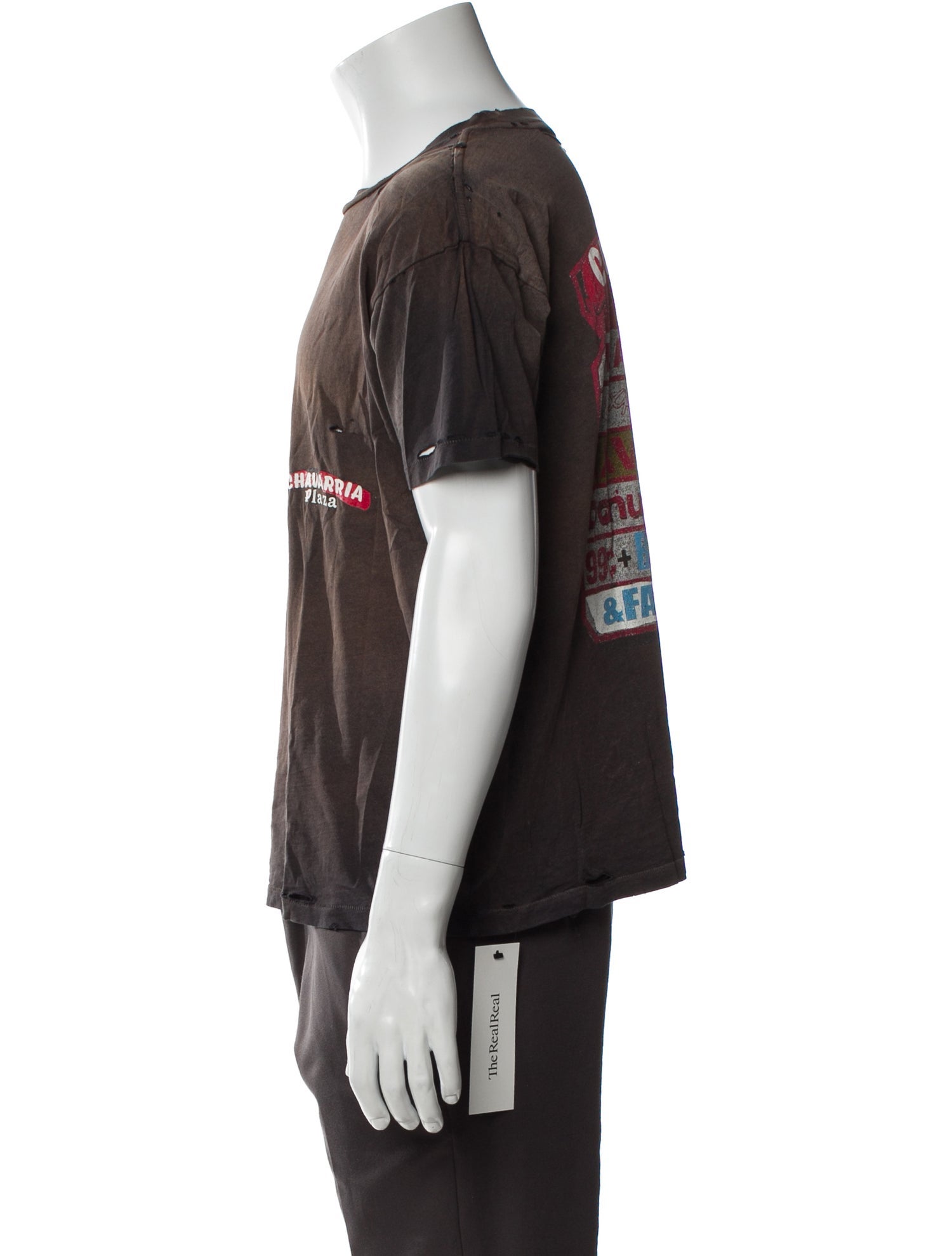 Willy Chavarria Graphic Print Crew Neck T-Shirt