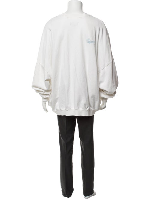 Willy Chavarria Graphic Print Crew Neck Pullover