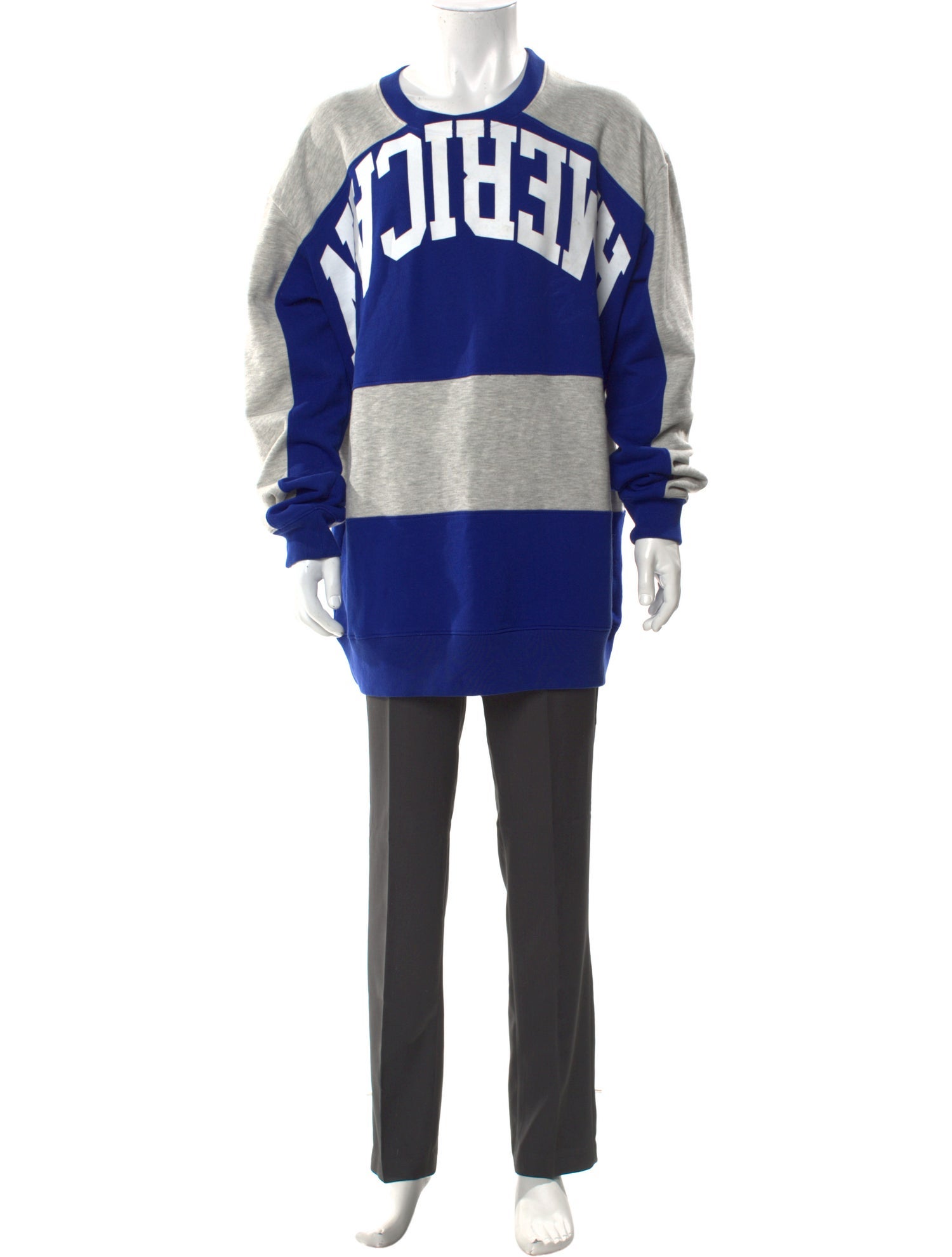 Willy Chavarria Graphic Print Crew Neck Pullover