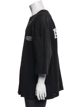 Willy Chavarria Graphic Print Crew Neck T-Shirt