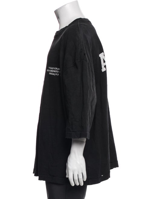 Willy Chavarria Graphic Print Crew Neck T-Shirt