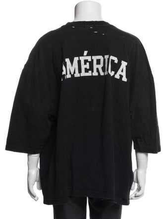 Willy Chavarria Graphic Print Crew Neck T-Shirt