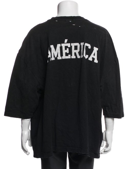 Willy Chavarria Graphic Print Crew Neck T-Shirt