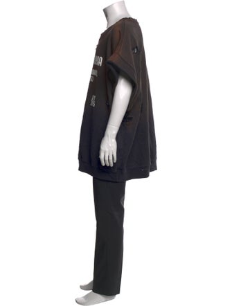 Willy Chavarria Graphic Print Short Sleeve Shirt