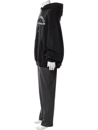 Willy Chavarria Crew Neck Long Sleeve Hoodie