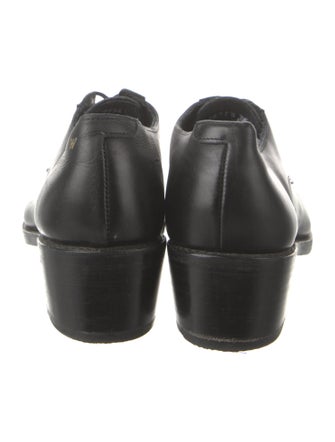 Willy Chavarria Leather Derby Shoes