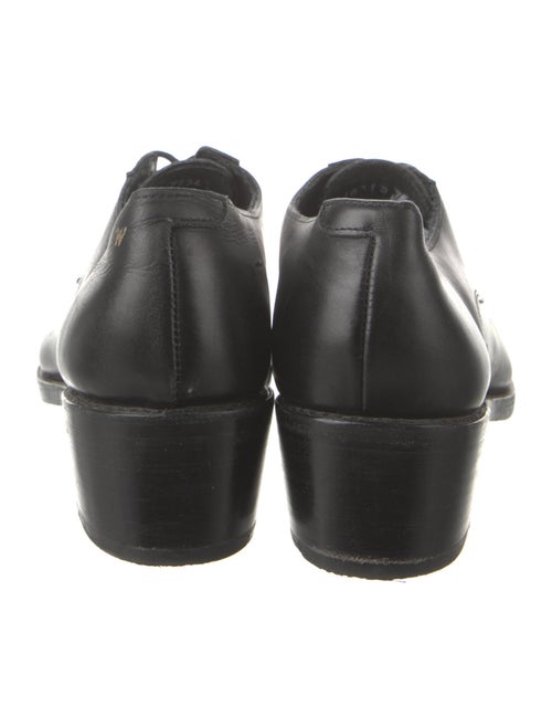 Willy Chavarria Leather Derby Shoes