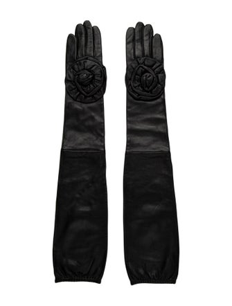 Willy Chavarria Leather Gloves