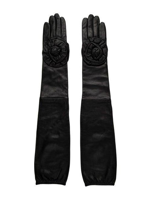 Willy Chavarria Leather Gloves