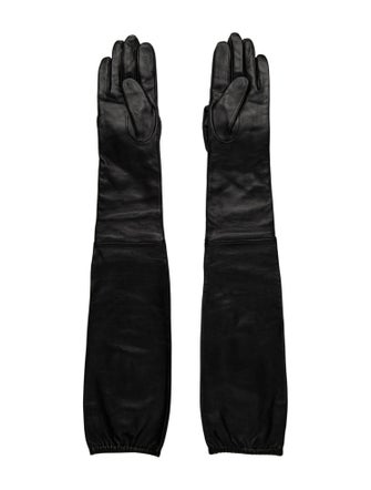 Willy Chavarria Leather Gloves