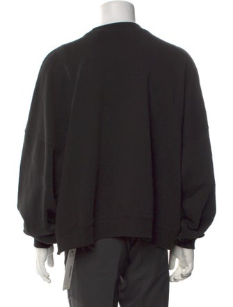 Willy Chavarria Graphic Print Crew Neck Sweatshirt