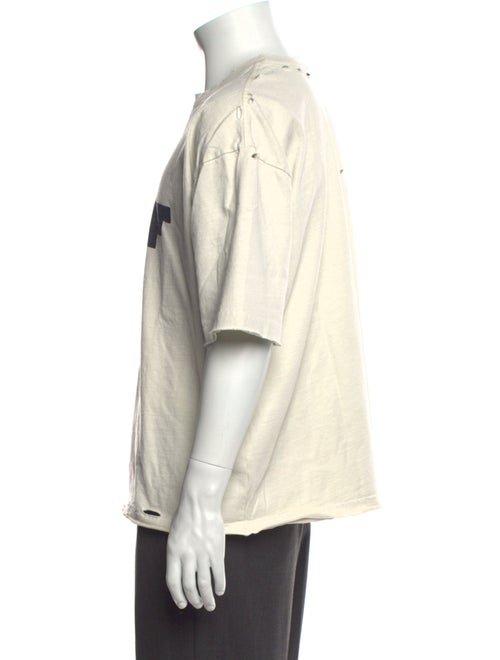 Willy Chavarria Graphic Print Crew Neck T-Shirt