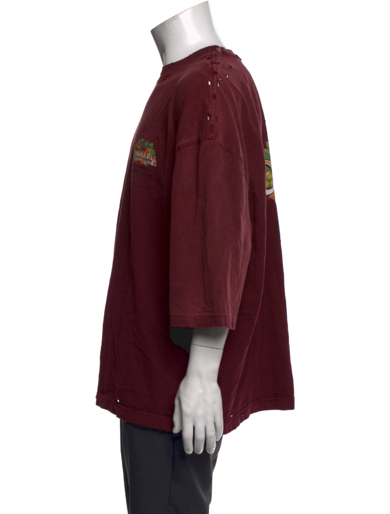 Willy Chavarria Three-Quarter Sleeve Shirt