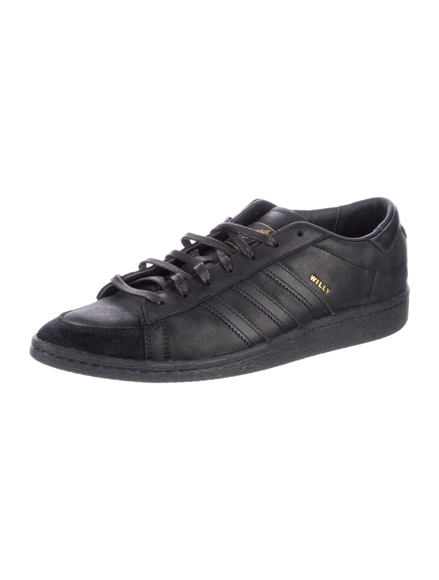 Willy Chavarria Leather Sneakers