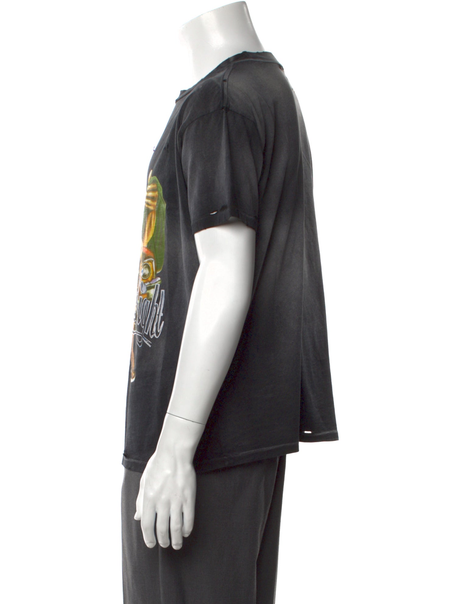 Willy Chavarria Graphic Print Crew Neck T-Shirt