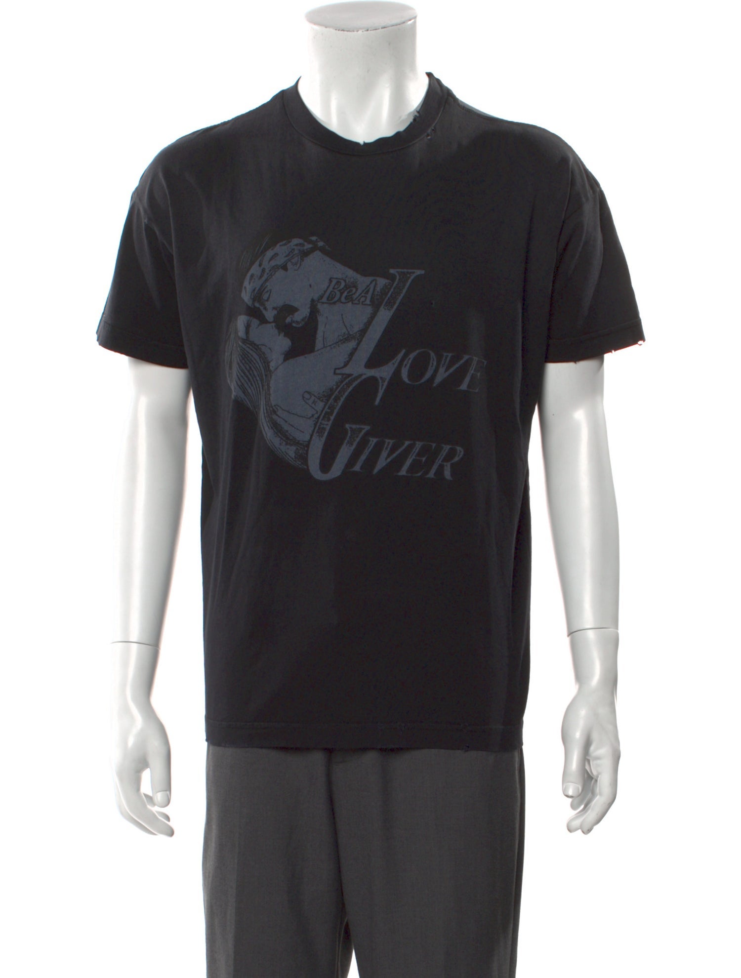 Willy Chavarria Graphic Print Crew Neck T-Shirt