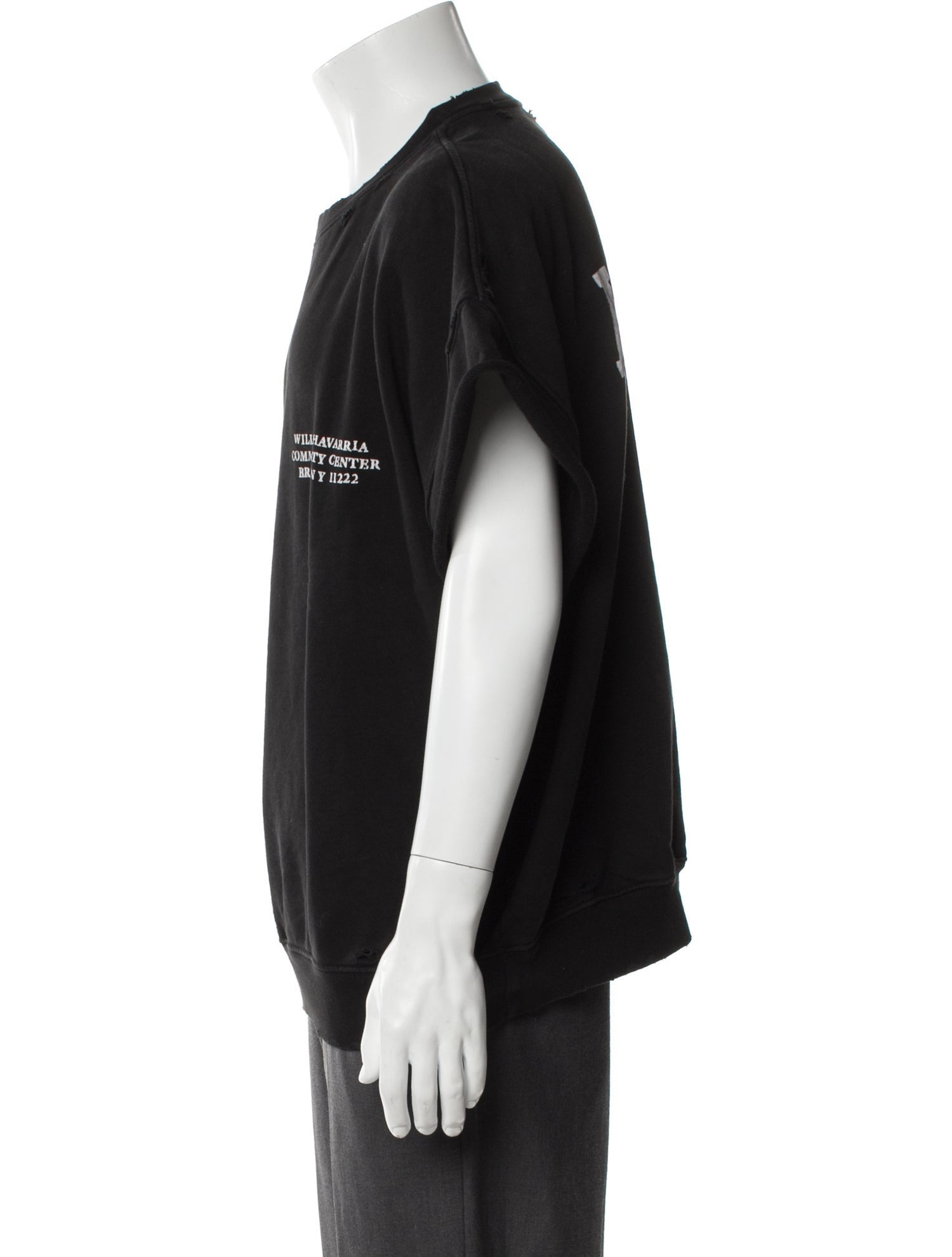 Willy Chavarria Graphic Print Crew Neck T-Shirt w/ Tags