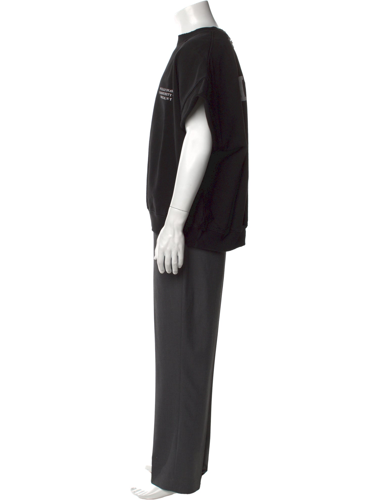 Willy Chavarria Graphic Print Crew Neck T-Shirt w/ Tags