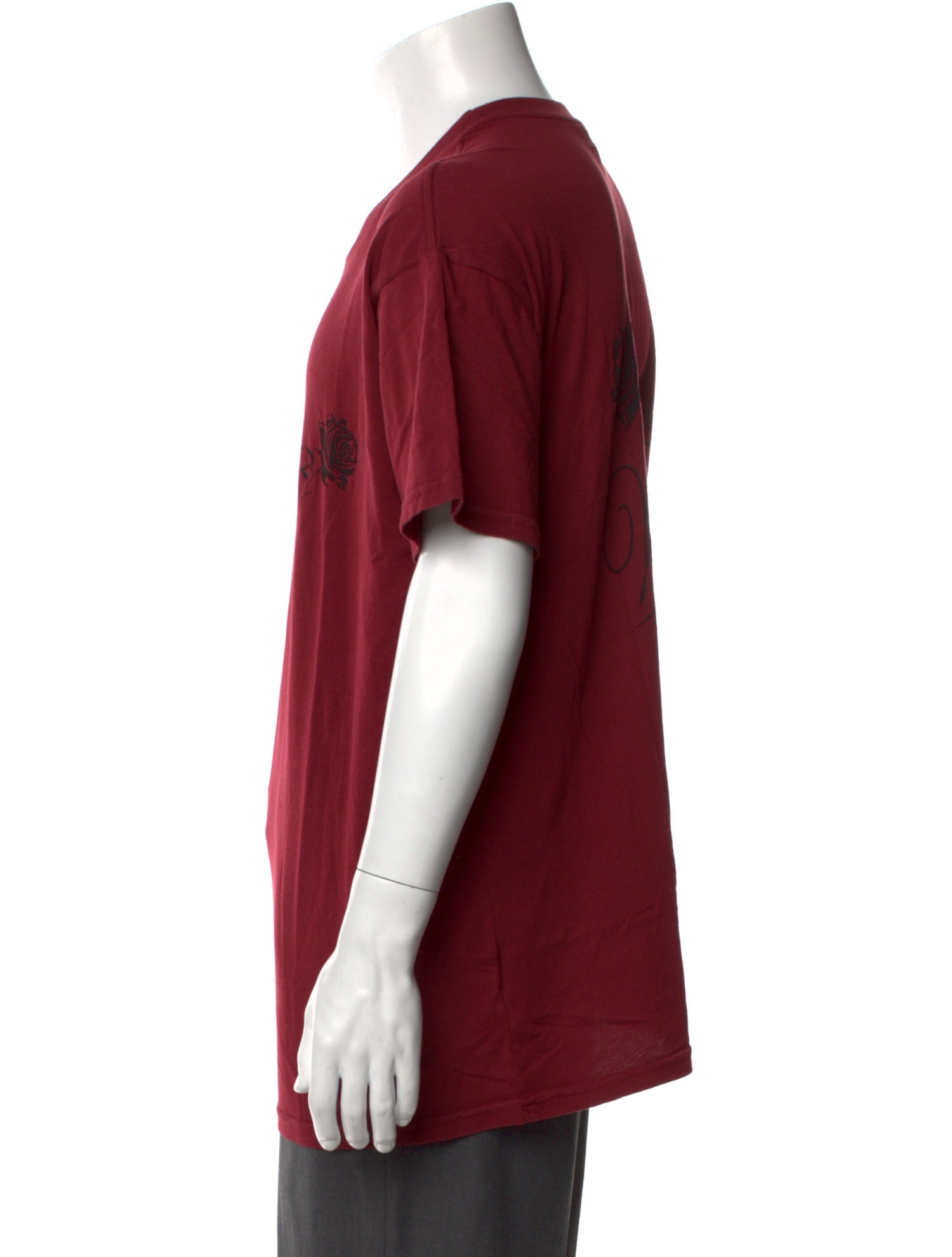 Willy Chavarria Graphic Print Crew Neck T-Shirt w/ Tags