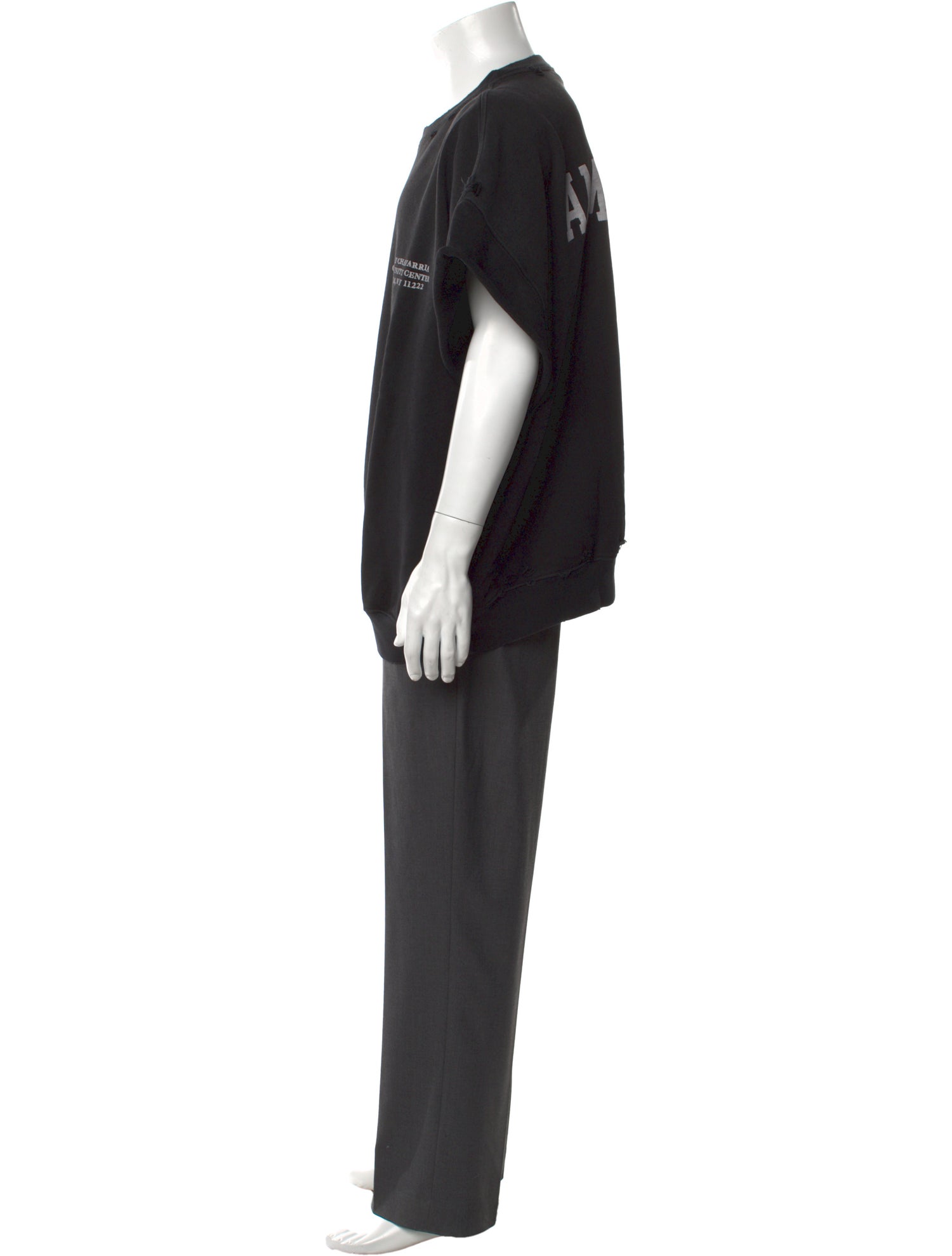 Willy Chavarria Graphic Print Crew Neck T-Shirt w/ Tags