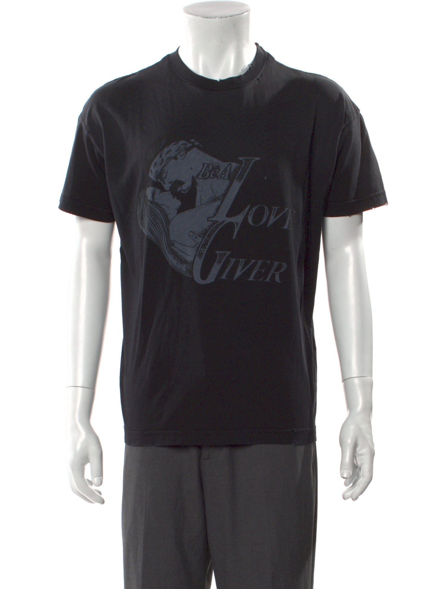 Willy Chavarria Graphic Print Crew Neck T-Shirt w/ Tags