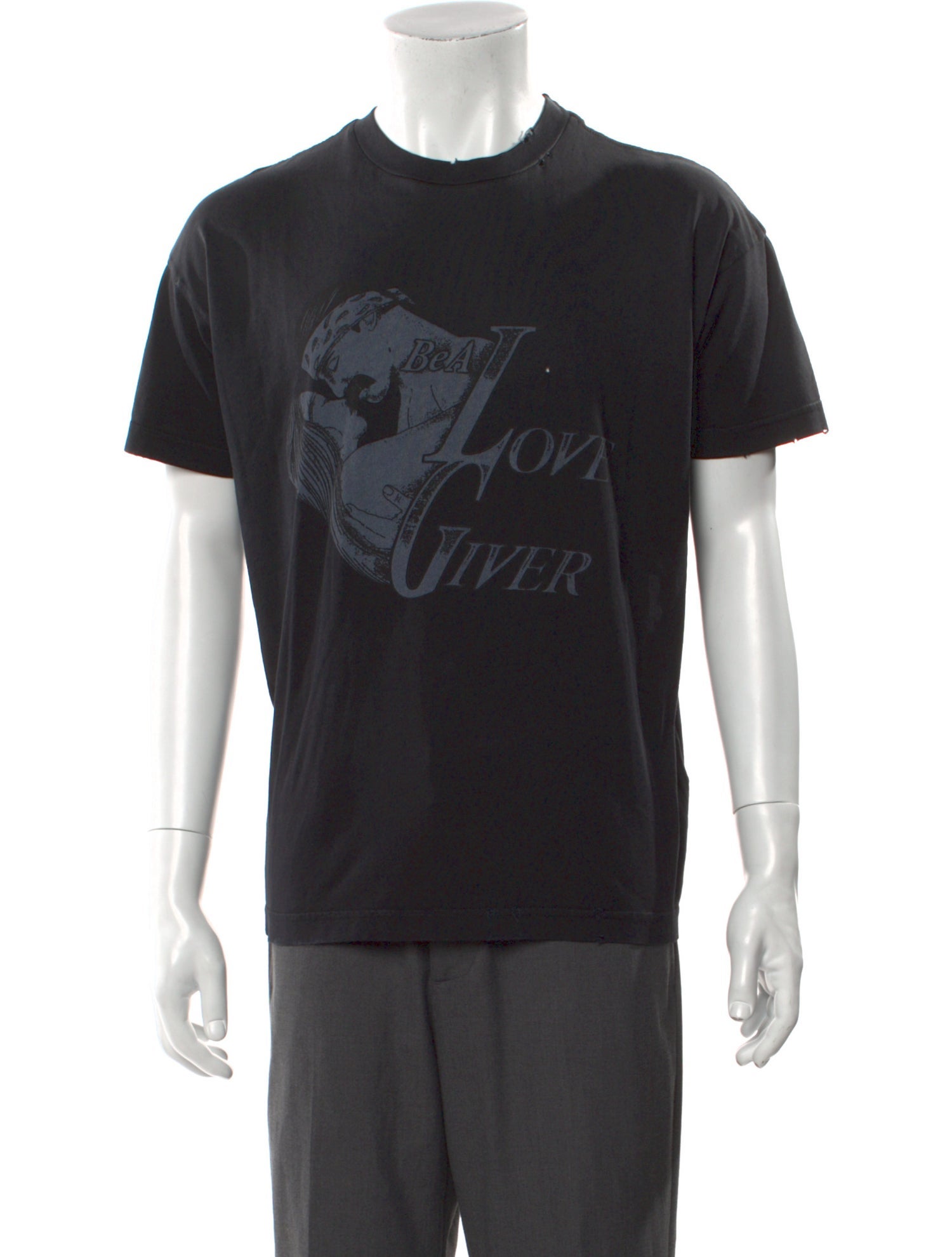 Willy Chavarria Graphic Print Crew Neck T-Shirt