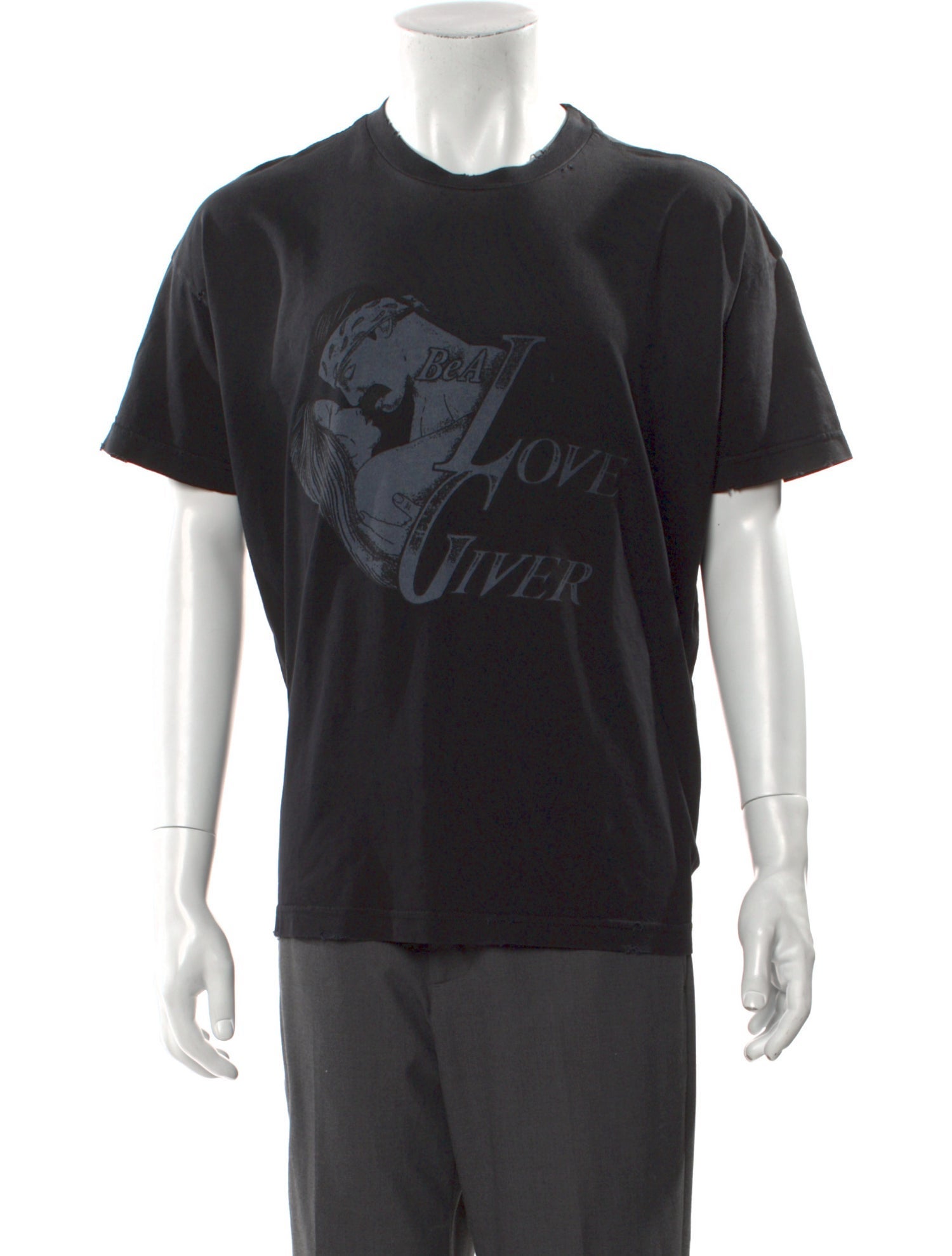 Willy Chavarria Graphic Print Crew Neck T-Shirt