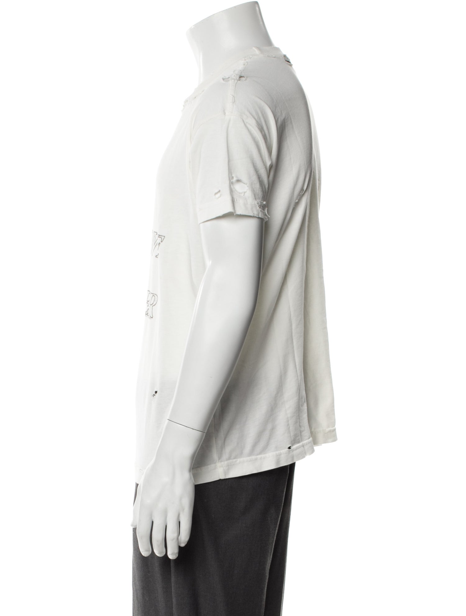 Willy Chavarria Graphic Print Crew Neck T-Shirt